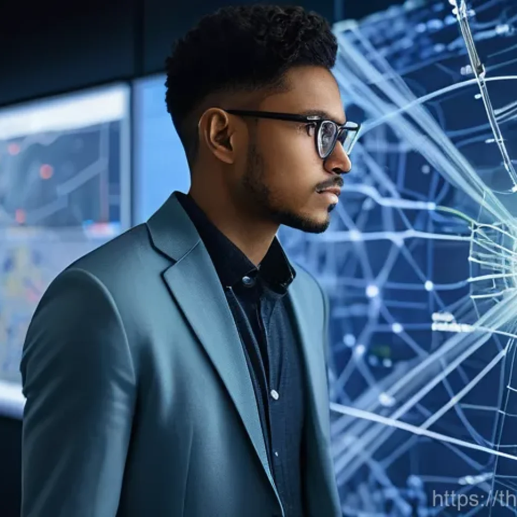 고객 여정 맵핑의 최신 트렌드 - **Prompt for AI-Powered Predictive Analytics:**
"A young, diverse professional, dressed in moder...